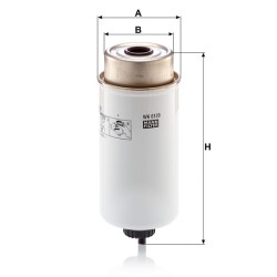 Kuro keitimo filtras WK8120