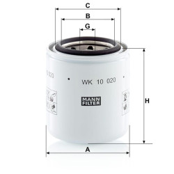 Kuro filtras WK10020