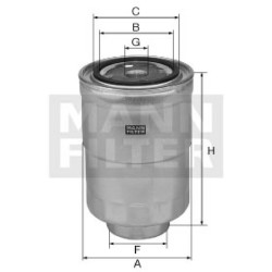 Kuro filtras WK828X