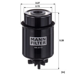 Kuro filtras WK8113