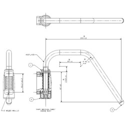 Veidrodėlio laikiklis 16 mm 7200007A
