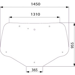 Case - IH MXU125 Maxxum Pro 82030887KR Galinis langas