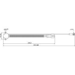 Jutiklis kuro ir vandens separatoriui, Kramp 32925709KR