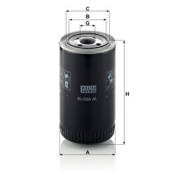 Alyvos filtras W95018