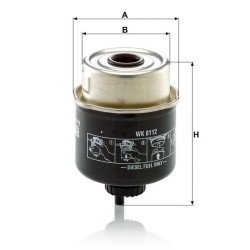Kuro keitimo filtras WK8112