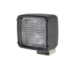 Halogeninis darbo žibintas, kvadratinis, 12/24V, baltas, 112x97x126,5 mm „Deutsch“ kištukas, „Ultrabeam“ iš „Hella“ 1GA007506391