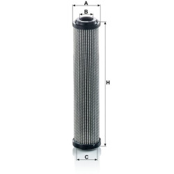 Hidraulinis filtras HD5003