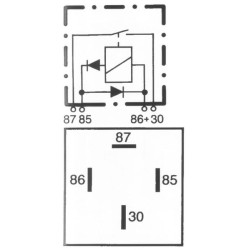 Case - IH Puma 115 0332019103 Mini relė