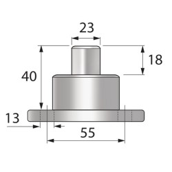 Case - IH 844 VPJ7743 Stebulės kaištis