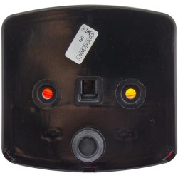 Case - IH 844S 2SD002776231 Galinis žibintas LH kvadratinis, 12V, gintarinis/raudonas, užsukamas, 95x54,5x90mm, Hella