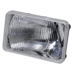 John Deere SE6200 05401000 Priekinių žibintų įdėklas Halogeninis, stačiakampis, skaidrus, Cobo