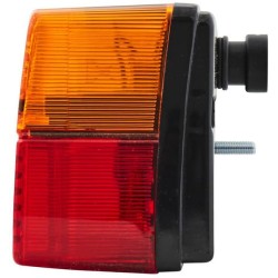John Deere SE6300 2VA006356101 Galinis žibintas stačiakampis, 12V, Hella