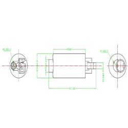 John Deere SE6020 AL78405KR Elektrinis kuro siurblys
