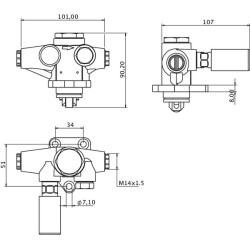 John Deere 8960 RE10258KR Kuro pakėlimo siurblys