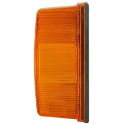 John Deere Įvairūs modeliai 2BA002324001 Indikacinė lemputė 21W, stačiakampis, 12/24V, gintaras, užsukamas, 114x50x70mm, Hella