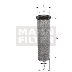 Case - IH 5150 CF1133 Antrinis oro filtro elementas