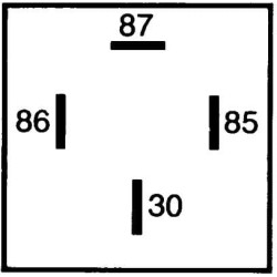 Case - IH 5220 4RA007793031 Relė