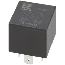 Case - IH 5220 RL112A1R Relė 12V, normaliai atidaryta, 40A, su rezistoriumi, be laikiklio