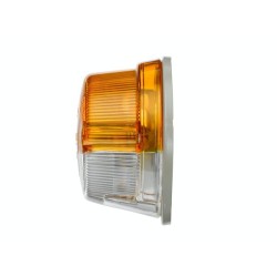 John Deere 3130 2BE001259061 Krypties ir padėties apšvietimas 18/3W, apvalus, 12V, gintaro spalvos/skaidrus, Ø 78mm, Hella