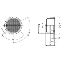John Deere 2450 9910041 Filtras išsiplėtimo bakui