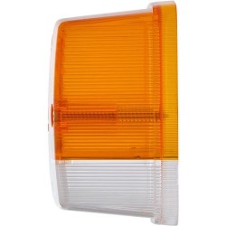 John Deere 3120 9EL115003055 Šviesus lęšis, gintaro spalvos/skaidrus, kvadratinis LH/RH Hella