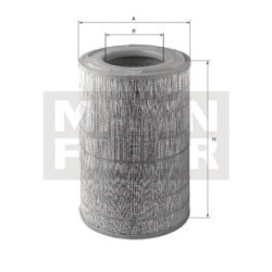 John Deere 4300 C11962 Oro filtro elementas