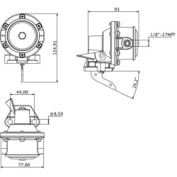 John Deere 4010 AR53567KR JD kuro siurblys