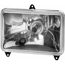 Case - IH 7240 1AB008888051 Halogeninis priekinis žibintas, stačiakampis, 12/24V, 130x106,9 mm, Hella