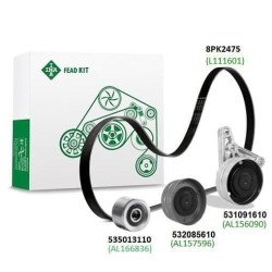 John Deere 5080M 529403410 FEAD komplektas