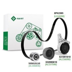 John Deere 5090RN 529403010 FEAD rinkinys