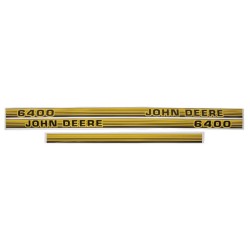 John Deere 6400 TR6400JD lipdukų rinkinys "John Deere 6400"