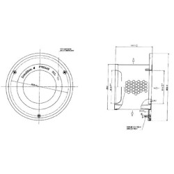 John Deere 6810 P783449 Oro filtras vidinis Donaldson