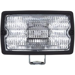 John Deere 6910 1GA005060001 Darbinis šviestuvas halogeninis, 55W, stačiakampis, 12/24V, baltas, 153x92x118mm, Hella