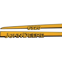 John Deere 6320 TR6320JD Lipdukų rinkinys "John Deere 6320"