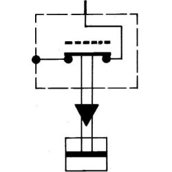 John Deere 6230PR 6ZL003259381 Alyvos slėgio jungiklis, 1 kontaktas, 1/8" 27-NPT, paprastai uždarytas kontaktas