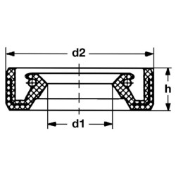 John Deere 6630 H524300020100 Veleno sandariklis