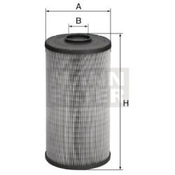 John Deere 6105MC C19450 oro filtro elementas