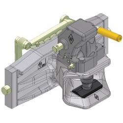 John Deere 6110MC 8005155 Priekabos mova 389mm