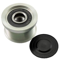 John Deere 6210R 535013110 kintamosios srovės generatoriaus skriemulys, laisvosios eigos sankaba 7,6 mm poslinkis