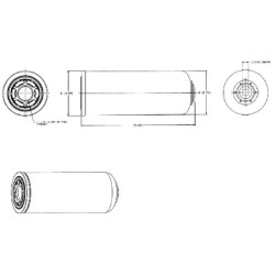 John Deere 7710 P564042 Hidraulinis filtras
