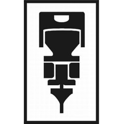 John Deere 7130 9XW204163161 Valytuvo šluostė 16"