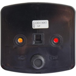 Case - IH C42 2SD002776241 Galinis žibintas RH kvadratinis, 12V, gintarinis/raudonas, užsukamas, 95x54,5x90mm, Hella