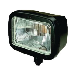 John Deere 8210 05551000 Priekiniai žibintai stačiakampiai, skaidrūs, užsukami, 204x AMP kištukas, Cobo