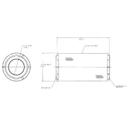 John Deere 8310 P606803 oro filtras Donaldson
