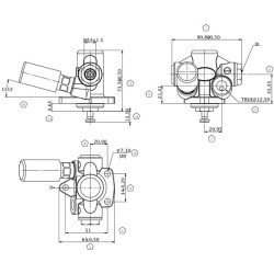 John Deere 8410 RE46375KR Kuro pakėlimo siurblys