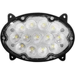John Deere 8320 LA10600 Darbinis šviesos diodas, 39W, 3500lm, ovalus, 10/30V, 138x93x69mm, platus potvynis, 13 LED, Kramp