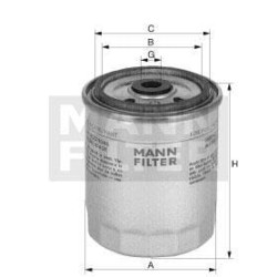 John Deere 8400R SP30082X serviso paketo kuro filtras
