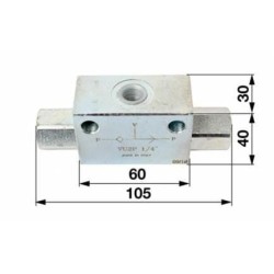 John Deere 8320RT 202997 Pilotinis vožtuvas HGST
