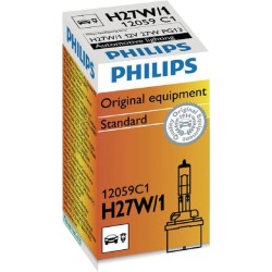 John Deere 9100 GL12059 lemputė Halogeninė H27W/1 12V 27W PG13 Philips