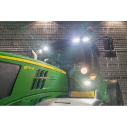 John Deere 9510R/RT LA104491 Darbinis šviesos diodas, 40W, 3500lm, ovalus, 12-24V,190x107x63mm, Ultra Wide Flood, Kramp